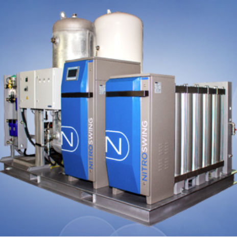 Generador de nitrógeno inerte - NITROSWING® LASERPACK - NOVAIR - OXYPLUS TECHNOLOGIES - cero / de proceso / industrial