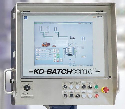 Controlador de lote para montar sobre panel - KD - Niemann GmbH & Co., Wilhelm