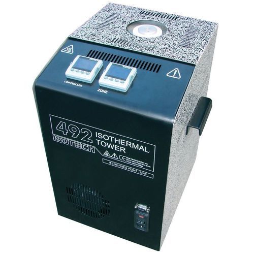Baño de calibración de alta temperatura - ISOTOWER - AOIP - para sensor de temperatura / de alta precisión / portátil