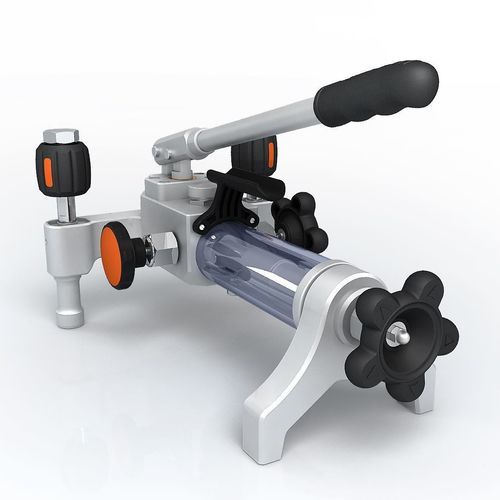 Bomba hidráulica de 2 pistones - ADT 928A - AOIP - manual / de mano / de aluminio