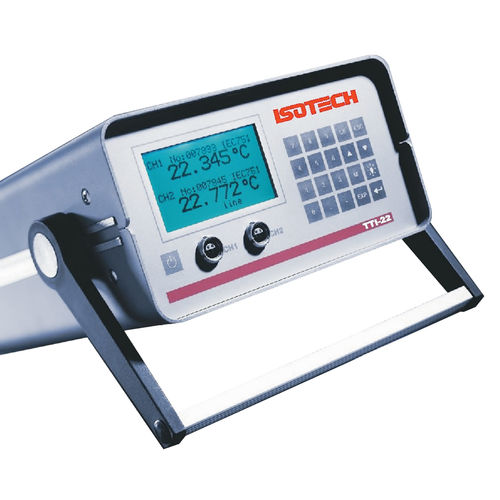 Termómetro de referencia - TTI 22 - AOIP - de resistencia / de sonda / con pantalla LCD