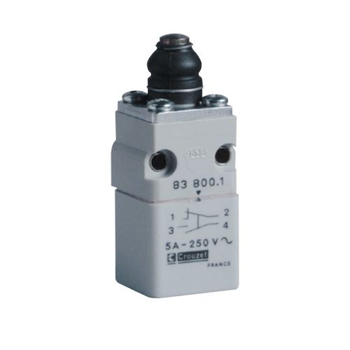 Interruptor de final de carrera con carcasa de termoplástico - 8380 series - Crouzet - rotativo / en miniatura / compacto
