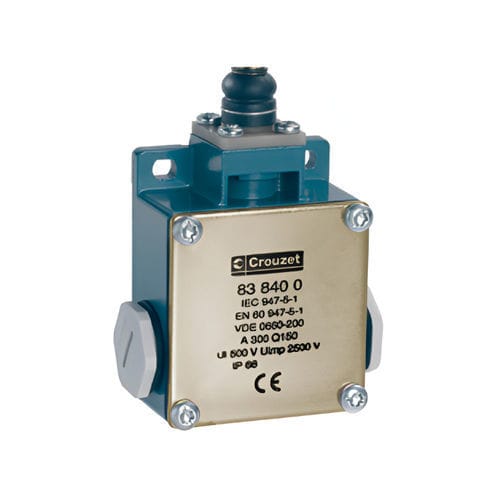 Interruptor de final de carrera reglable - 8383 series - Crouzet - rotativo / para actuador lineal / IP66