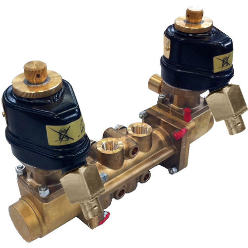 Electroválvula de control directo - ASCO™ 232 - ASCO - de 4 vías / para gas / robusta