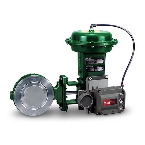 Válvula de mariposa - Fisher™ 8560 - ASCO - neumática / hidráulica / eléctrica