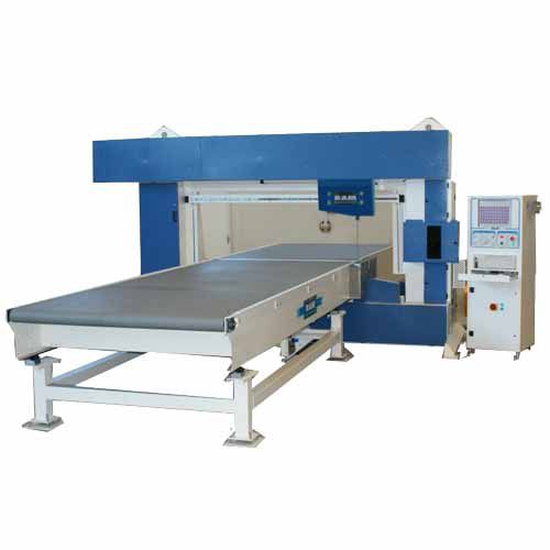 Máquina de corte de sierra de cinta - VCR HT - RAM Elettronica - vertical / de cuchilla dentada / de cuchilla afilada