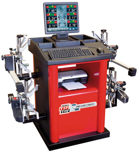 Alineadora de dirección 8 CCD - PROLINE C484 WIN - REMA TIP TOP GmbH - para coche