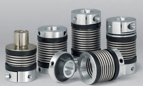 Acoplamiento de fuelle metálico - MK series - SNT - en miniatura / para servomotor / para motor paso a paso