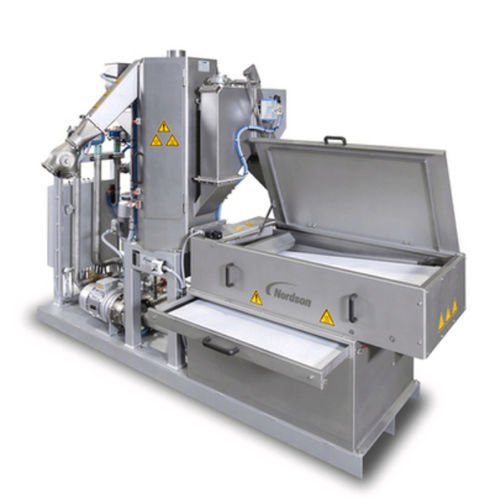 Granuladora con cabezal sumergido en agua - BKG® Master-Line™ - Nordson Polymer Processing Systems - para la fabricación de granulados de plástico / con filtro de bandas