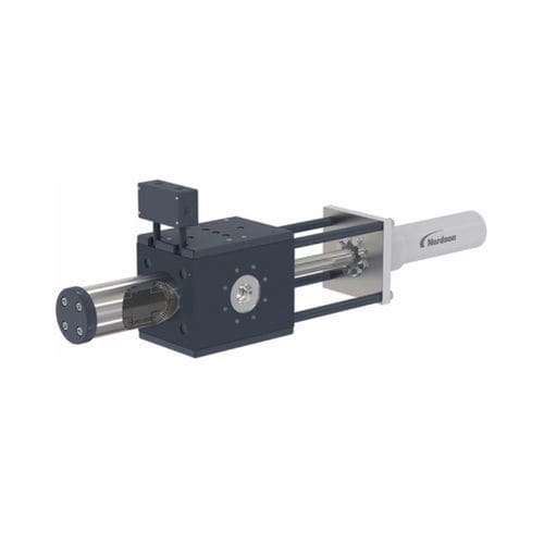 Intercambiador de filtros discontinuo - KG® NorCon™ LD-SWE - Nordson Polymer Processing Systems - de émbolo único / hidráulico / de extrusión