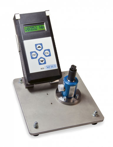 Medidor de par de sobremesa - M30 - WEBER - para calibración / para atornilladora / dinámico
