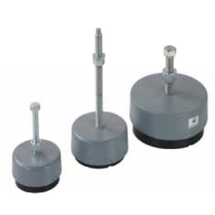 Pie de máquina - LMPS series - CEF POLYMERES - de hierro fundido / de nivelación / antivibración