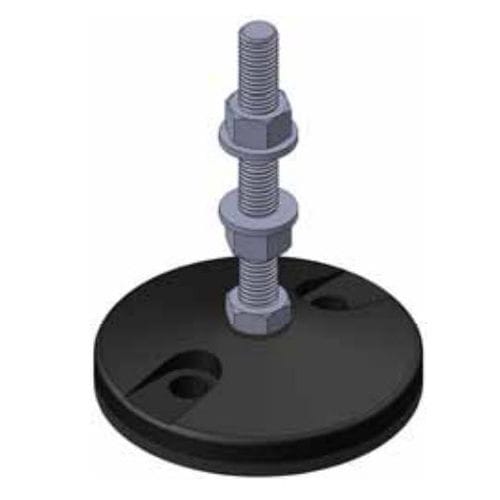 Pie de máquina - NCA series - CEF POLYMERES - de caucho / de acero / antivibración