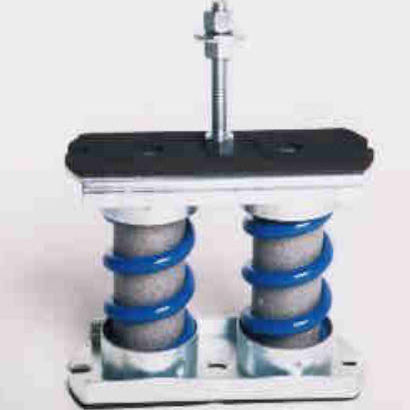 Soporte antivibratorio rectangular - ELASTOPLOTS VR series - CEF POLYMERES - de elastómero / amortiguador de muelle