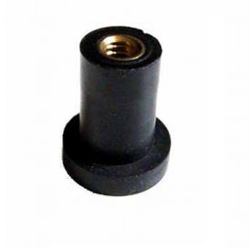 Soporte antivibratorio cilíndrico - ECF series - CEF POLYMERES - de elastómero / para motor / de anillo