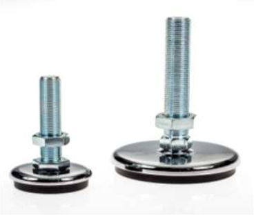 Pie de máquina - N series - CEF POLYMERES - de acero / antivibración