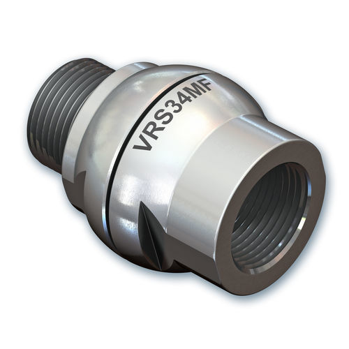 Racor giratorio para aire - VRS34MF - COVAL - de pasos múltiples / de aluminio / con junta