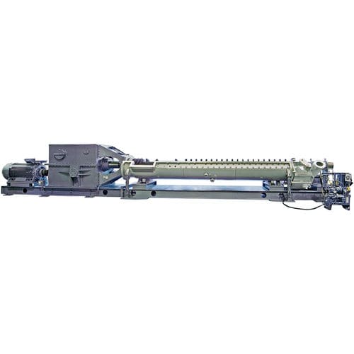 Malaxadora de tornillo cónico - CK-CP series - B & P Process Equipment - horizontal / continua / para producto viscoso