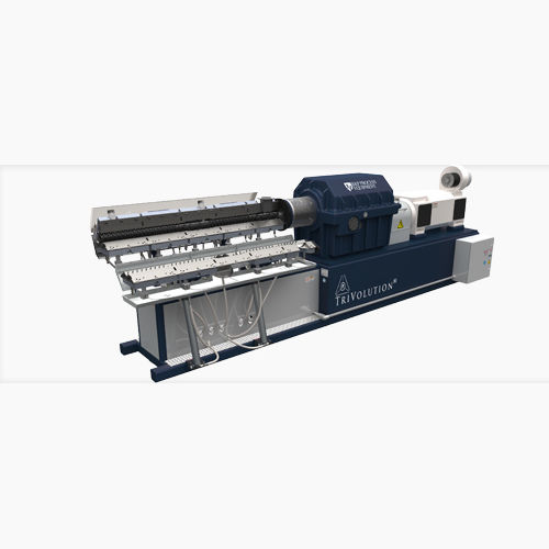 Malaxadora de tornillo cónico - TriVolution® - B & P Process Equipment - horizontal / continua