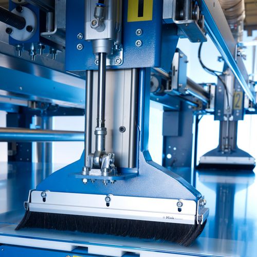 Sierra circular - Breyer GmbH Maschinenfabrik - para plástico / automática / para línea de extrusión