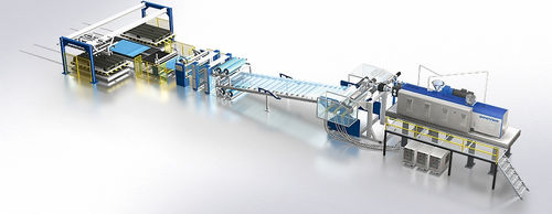 Línea de extrusión monoestrato - Breyer GmbH Maschinenfabrik - de paneles / para PET / para PC
