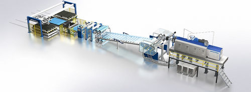 Línea de extrusión de paneles - Breyer GmbH Maschinenfabrik - para PMMA / para PC / para paneles transparentes de PC PMMA