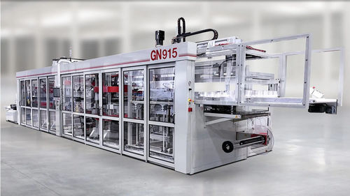 Máquina de termoformado alimentada por rodillo - GN915 - BMG - de placas / PP / para embalajes de productos alimentarios