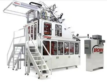 Prensa mecánica - Brown® T series LS | LS Elite  - BMG - para ensamblaje / para desbarbar / para líneas de termoformado