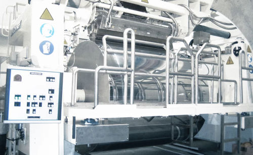 Línea de extrusión de paneles - Brückner Maschinenbau - para termoplásticos
