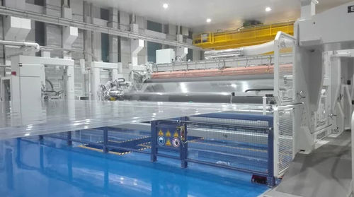 Línea de extrusión de película plana - BOPET  - Brückner Maschinenbau - para PET / para film alimentario