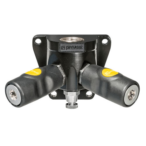 Racor neumático - ASI 06810xWK series - Prevost - roscado / push-to-lock / en Y