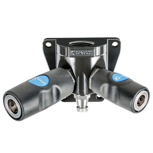 Racor neumático - ISI 088104WKI6 - Prevost - de rosca / push-to-lock / en Y