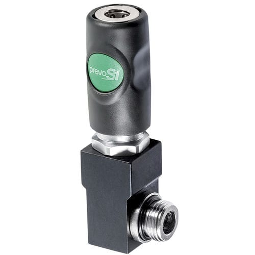 Racor neumático - ESI 071153SE - Prevost - push-to-lock / acodado / de composite