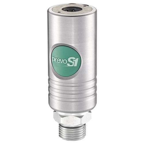 Racor neumático - ESI 11115 series - Prevost - roscado / push-to-lock / de acero inoxidable