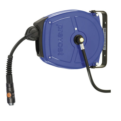 Enrollador de tubo - DSF series - Prevost - retráctil / para aire comprimido / para instalación en pared