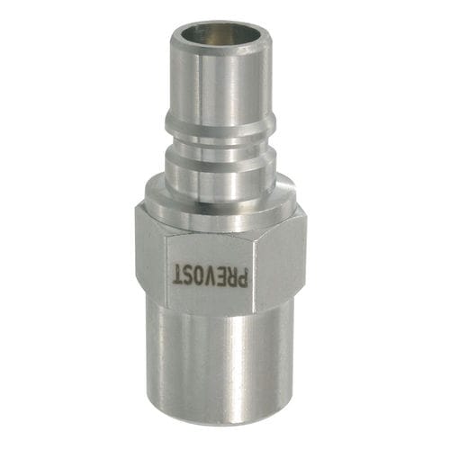 Adaptador hidráulico hembra-acanalado - PREOL 097101 - Prevost - de acero inoxidable / de latón / de cromo