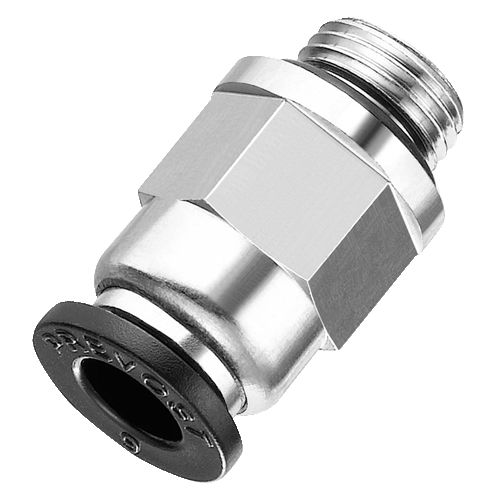 Racor neumático - RPD MG series - Prevost - push-in / de polímero / de latón niquelado