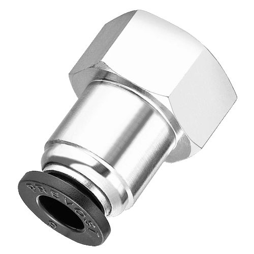 Racor neumático - RPD FG series - Prevost - push-in / de polímero / de latón niquelado