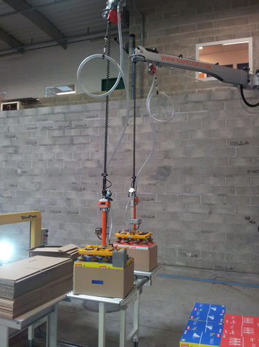 Manipulador de ventosa - X221 - SAPELEM - de cartón / de prensión / ergonómico