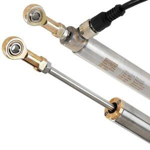 Sensor de desplazamiento lineal - SX20MER series - SENSOREX MEGGITT - sin conexión mecánica / LVDT de tipo DC / analógico