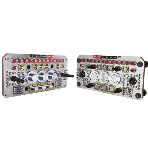 Conector múltiple - Stäubli Fluid Connectors - de alimentación eléctrica / híbrido / neumático
