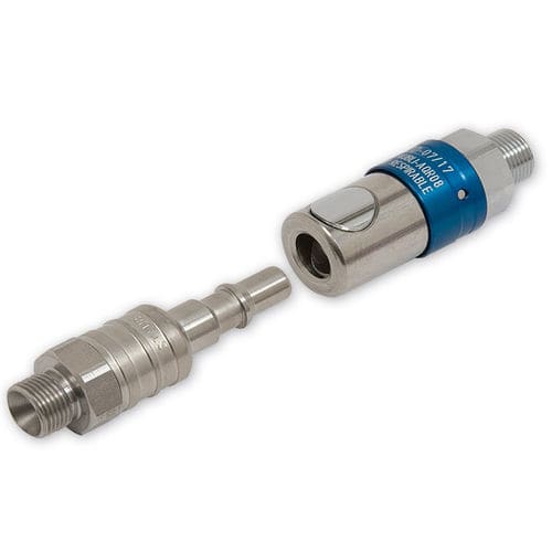 Racor neumático - AQR - Stäubli Fluid Connectors - rápido / de seguridad