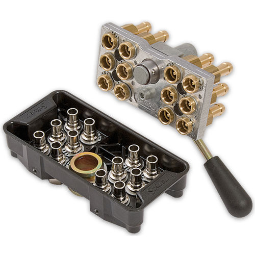 Multiracor hidráulico - RMI MULTI couplings - Temperature control - Stäubli Fluid Connectors