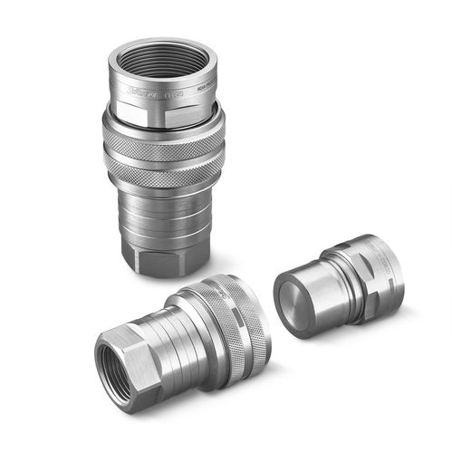 Racor sin goteo - CGB - Stäubli Fluid Connectors - para líquido de refrigeración / rápido / de latón niquelado