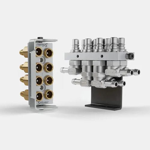 Multiacoplador hidráulico - SMI multi-couplings Temperature control - Stäubli Fluid Connectors