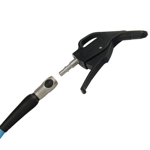 Pistola de aire de limpieza - SBG - Stäubli Fluid Connectors - boquilla de material compuesto / boquilla recta / compacta