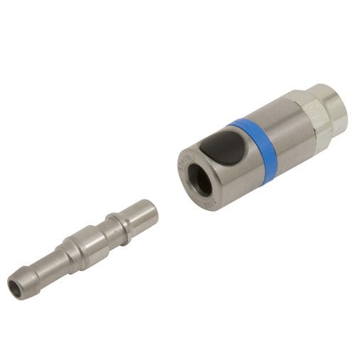 Racor para aire comprimido - RCS - Stäubli Fluid Connectors - rápido / de seguridad / compacto