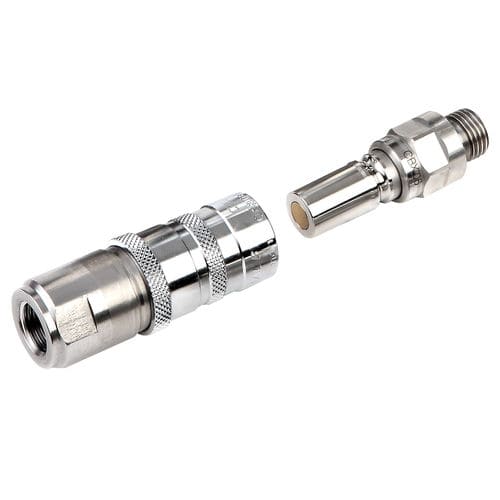 Racor hidráulico - CBX - Stäubli Fluid Connectors - rápido / de acero inoxidable / compacto