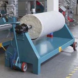 Enrolladora de tejidos - Coatema Coating Machinery GmbH - de torreta