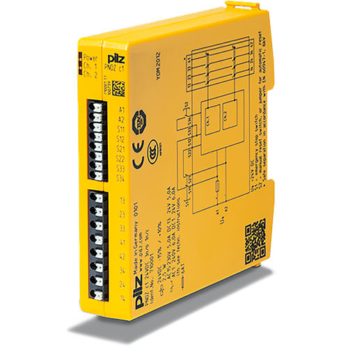 Relé de seguridad de parada de emergencia - PNOZcompact - PILZ - para cortina fotoeléctrica / SIL / PLe